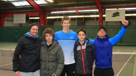 Les 15-16 ans du Grenoble Tennis victorieux